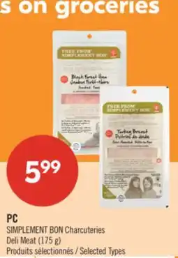 Pharmaprix PC Deli Meat offer