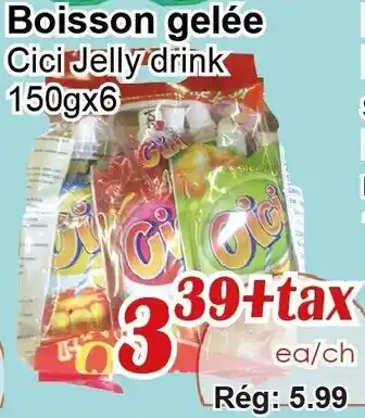 Marche C&T Cici Jelly drink offer