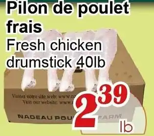 Marche C&T Fresh chicken drumstick offer