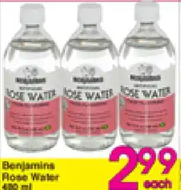 Danforth Food Market Benjamins Rose Water offer