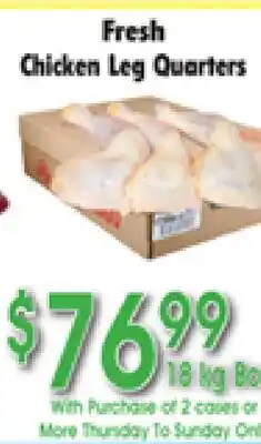 Danforth Food Market Fresh Chicken Leg Quarters offer
