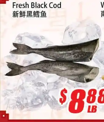 WinCo Food Mart Fresh Black Cod offer