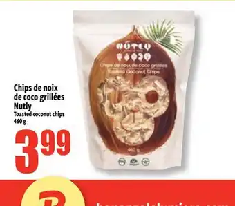 Bonanza Chips de noix de coco grillées Nutly offer