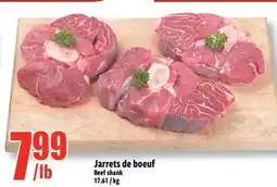 Bonanza Jarrets de boeuf offer
