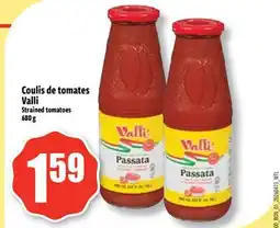 Bonanza Coulis de tomates Valli offer