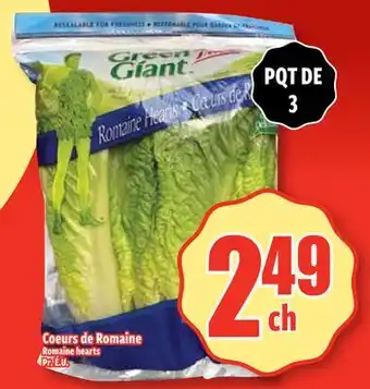Bonanza Coeurs de Romaine offer