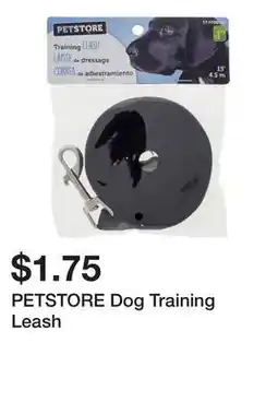 Dollarama PETSTORE Dog Training Leash offer