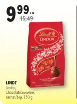 Familiprix LINDT, Lindor, Chocolate, bag offer