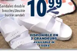Familiprix Double buckle sandals offer