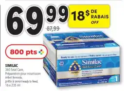 Familiprix SIMILAC, 360 Total Care, Infant formula, ready to feed offer