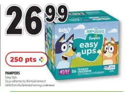 Familiprix PAMPERS, Easy-Ups, Selected training underwear offer