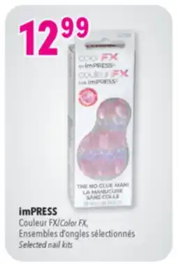 Familiprix imPRESS, Color FX, Selected nail kits offer