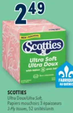 Familiprix SCOTTIES Ultra Soft, 3-Ply tissues, 52units offer