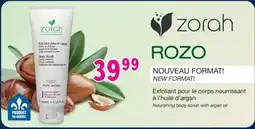 Familiprix ZORAH, Nourishing body scrub with argan oil offer