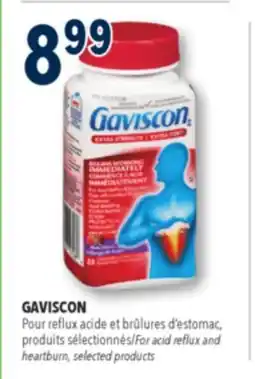 Familiprix GAVISCON For acid reflux and heartburn, selected products offer
