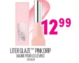 Familiprix MAYBELLINE LITER GLAZE PINK DRIP LIP BALM offer