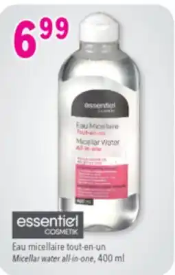 Familiprix Essentiel Cosmetik sensitive skin all-in-one micellar water offer