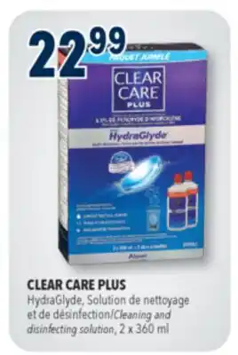 Familiprix CLEAR CARE PLUS, Cleaning and disinfecting solution offer