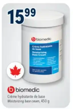 Familiprix biomedic Moisturizing base cream, 450g offer