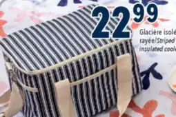 Familiprix STYLÉ, Striped insulated cooler offer
