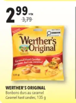 Familiprix WERTHER'S ORIGINAL Caramel hard candies, 135g offer