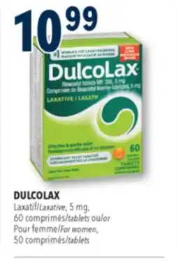 Familiprix DULCOLAX, Laxative, 5 mg, 60 tablets or For women, 50 tablets offer