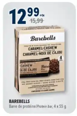 Familiprix BAREBELLS Protein bar, 4x 55g offer