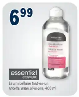 Familiprix ESSENTIEL COSMETIK, Micellar water all-in-one offer