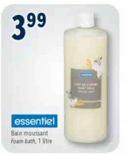 Familiprix Foam bath offer