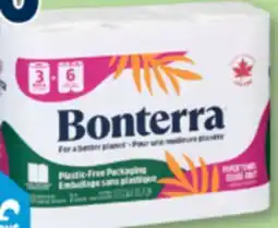 Familiprix BONTERRA, 3 mega packs or Paper towels, 3 mega rolls offer
