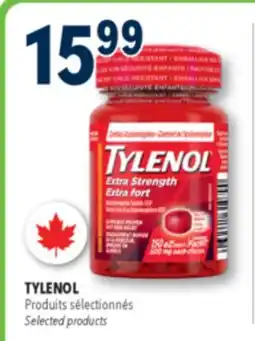Familiprix Tylenol extra strength 500mg acetaminophen easy to swallow tablets 150un offer