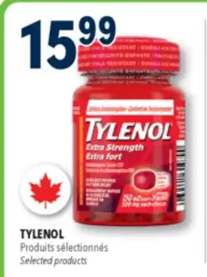 Familiprix Tylenol extra strength 500mg acetaminophen easy to swallow tablets 150un offer