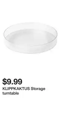 IKEA KLIPPKAKTUS Storage turntable offer