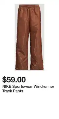 Holt Renfrew NIKE Sportswear Windrunner Track Pants offer