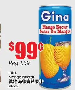Btrust Supermarket GINA Mango Nectar offer