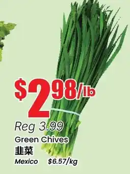 Btrust Supermarket Green Chives offer