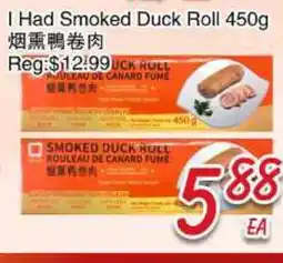 Foody Mart I Had Smoked Duck Roll offer