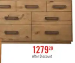 The Brick Scott Living Henri Bedroom 7-Drawer Dresser, 64W x 34H, Wood - Brown offer