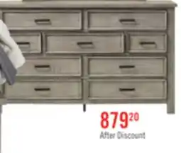 The Brick Levi Bedroom 9-Drawer Dresser, 67W x 38H, Wood - Drift Grey offer