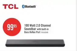 The Brick TCL 2.0 CH Bluetooth Dolby Atmos DTS Virtual:X Soundbar (S45H) offer