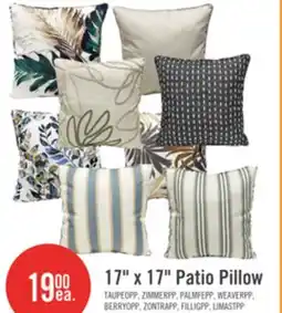 The Brick 17 x 17 Patio Pillow offer