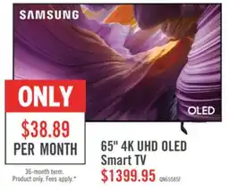 The Brick SAMSUNG 65 S85F OLED 4K UHD Vision AI Smart Tizen OS TV (QN65S85FAFXZC) - 2025 Model offer
