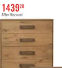The Brick Scott Living Henri Bedroom Chest of Drawers, 5-Drawer, 38.2W x 50.3H, Wood - Brown offer