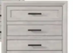 The Brick Lark Bedroom Chest of Drawers, 5-Drawer, 35W x 47H - Rustic White offer