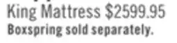 The Brick Tempur-Pedic TEMPUR Support Firm King Mattress offer