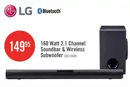 The Brick LG 2.1 CH Bluetooth Dolby Atmos DTS:X Soundbar (SQC1.DCANLLK) offer