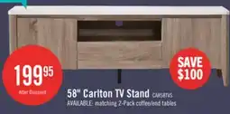 The Brick 58 Carlton TV Stand offer