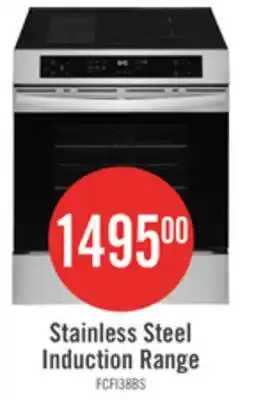 The Brick Frigidaire 5.3 Cu. Ft. Front Control Induction Range with Air Fry – Stainless Steel - FCFI308CBS offer