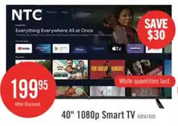 The Brick NTC 40 1080p HD Smart Android TV offer