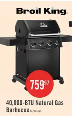 The Brick Broil King Crown 410 Shadow 40,000-BTU Natural Gas Grill - Black – 865057 offer